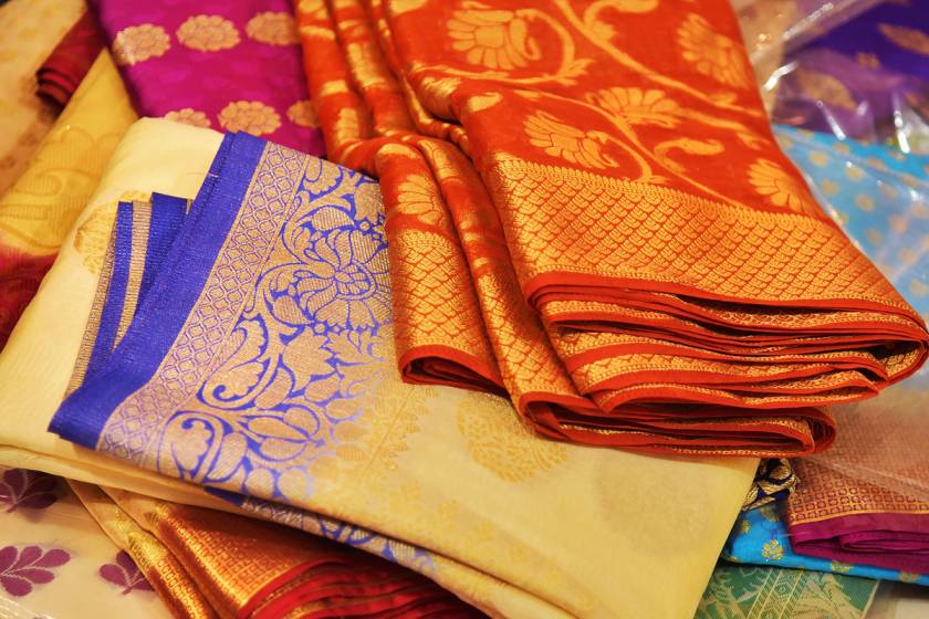 Uses of Benarasi silk fabric