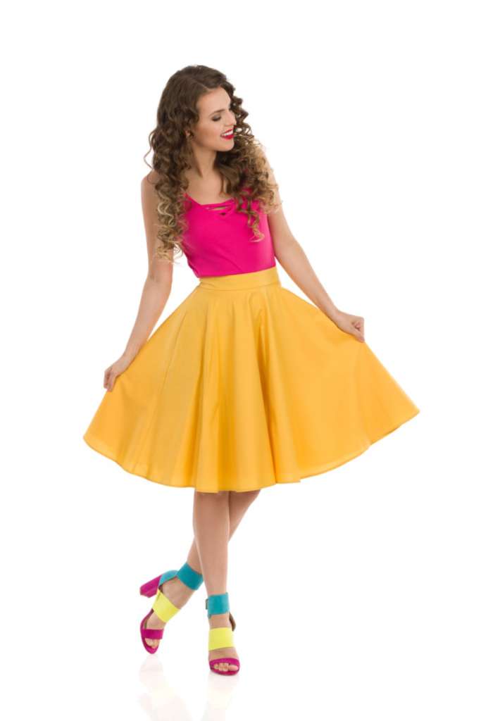 Finishing the Circle Skirt