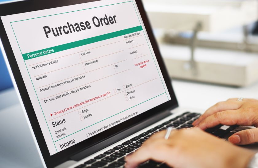 Purchase order formats