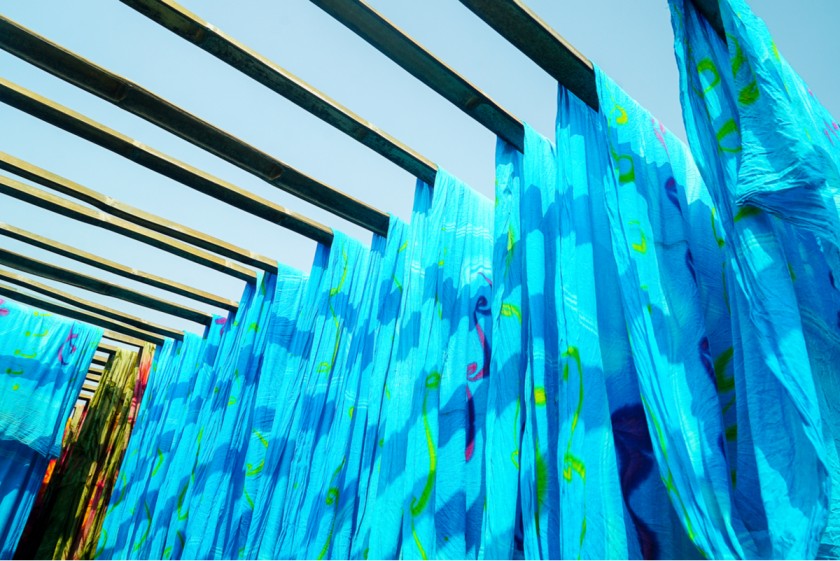 Application of foam dyeing in the fashion industry