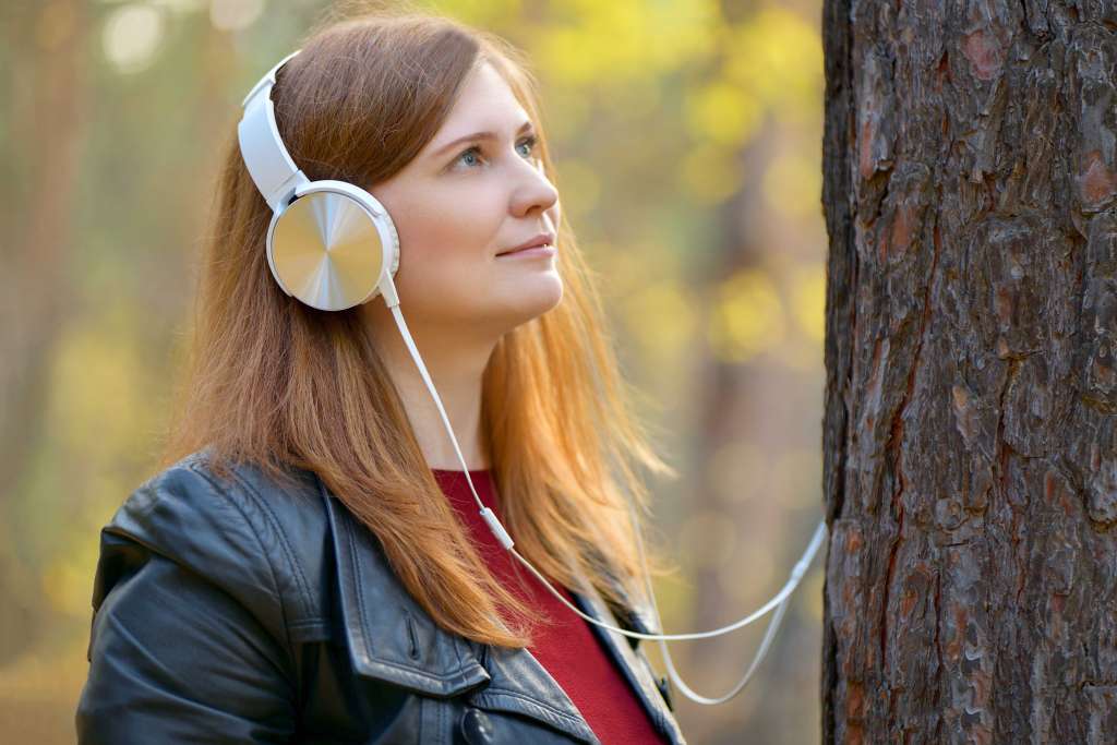 Solar-powered headsets