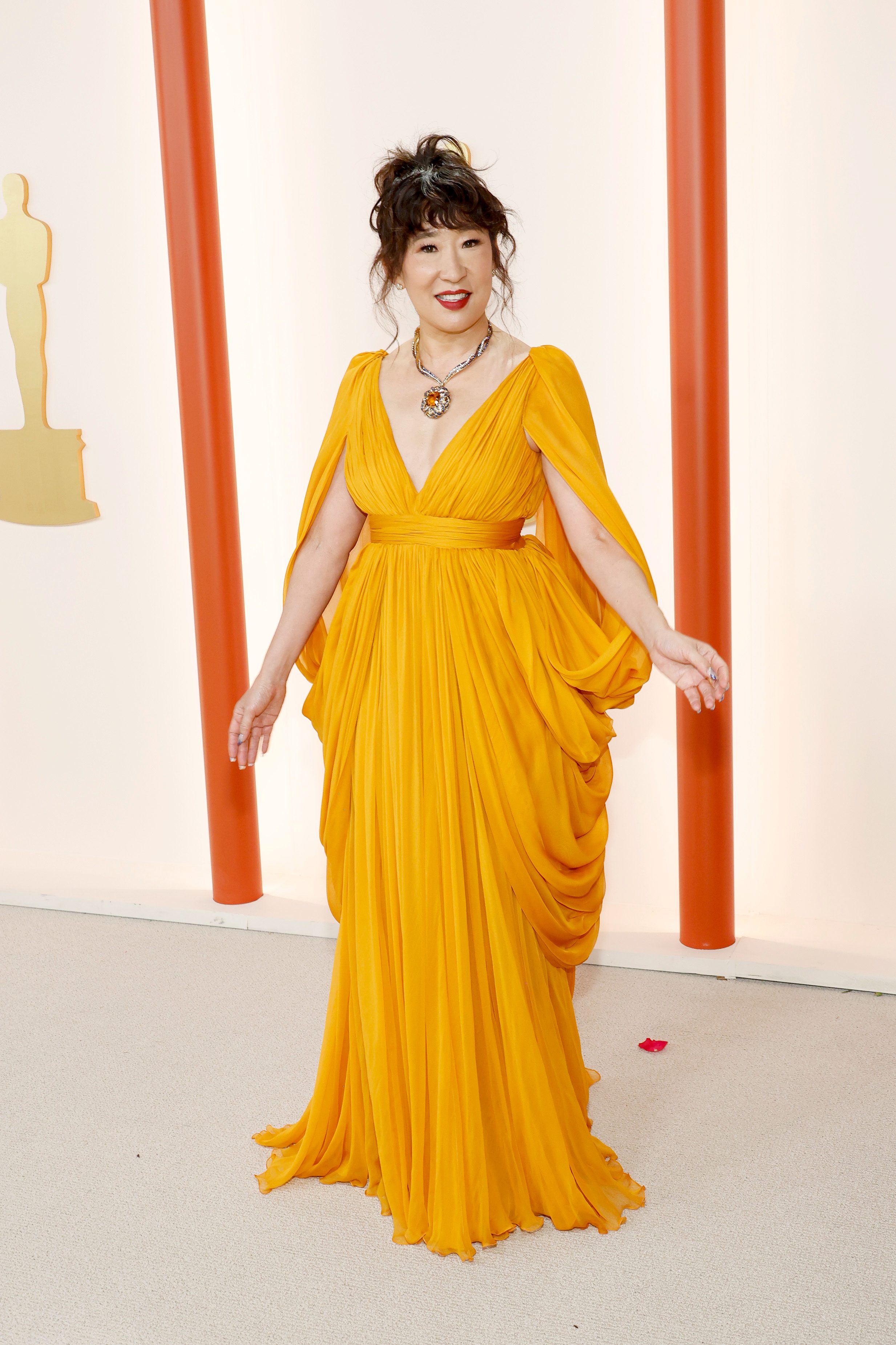 Sandra Oh. (Mike Coppola/Getty Images)
